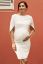 Preview: Ecovero Maternity Dress with integrated Stole
