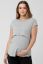Preview: Maternity and Nursing T-Shirt light gray