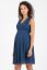 Preview: Chiffon Maternity and Nursing Dress blue