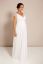 Preview: Maternity and Nursing Wedding Gown with Speckled Tull White