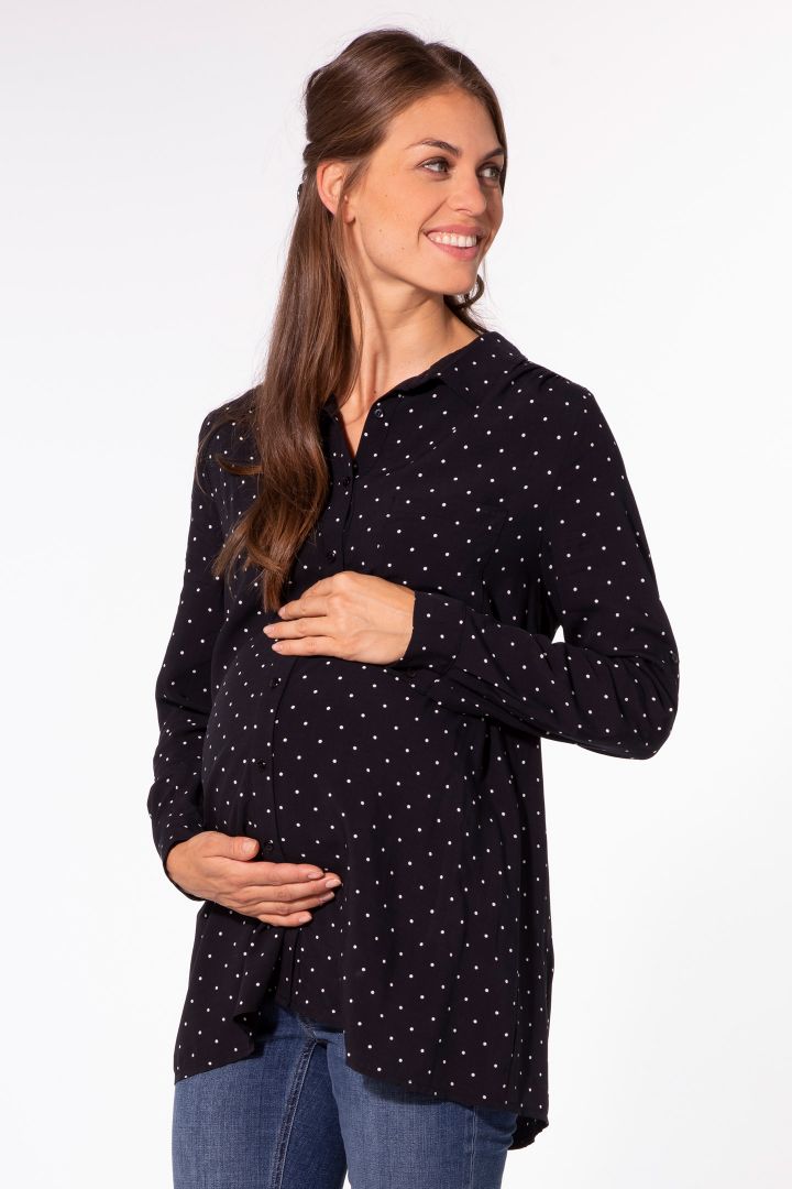 Maternity and Nursing Shirt Blouse