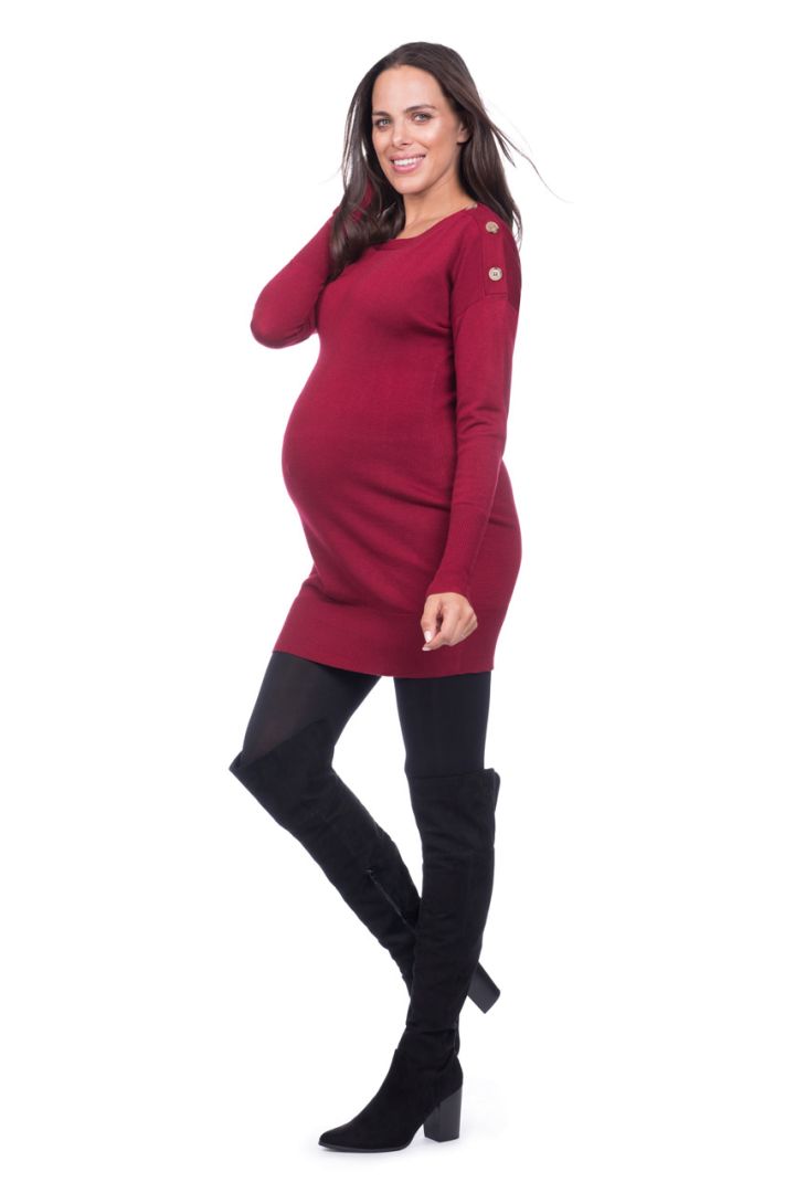 Knitted Maternity and Nursing Tunic