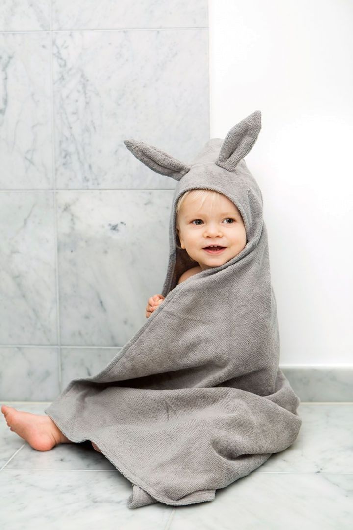 Hooded Towel with Ears