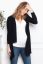 Preview: Maternity and Nursing Cardigan with Scarf Fronts black