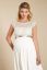 Preview: Maternity Wedding Dress with Sequined Top