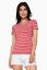 Vorschau: Streifen Umstands- und Stillshirt aus Bio-Baumwolle rosa/rot