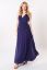 Preview: Maternity Gown with Low Back Neckline navy