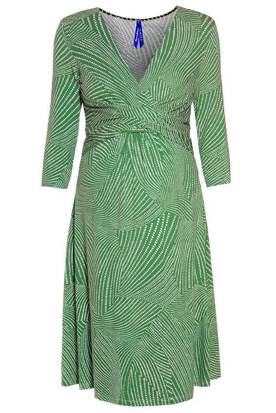 Kelly Umstands- und Still-Kleid grün