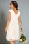 Preview: Lace Maternity Wedding Dress with Cache Coeur Neckline