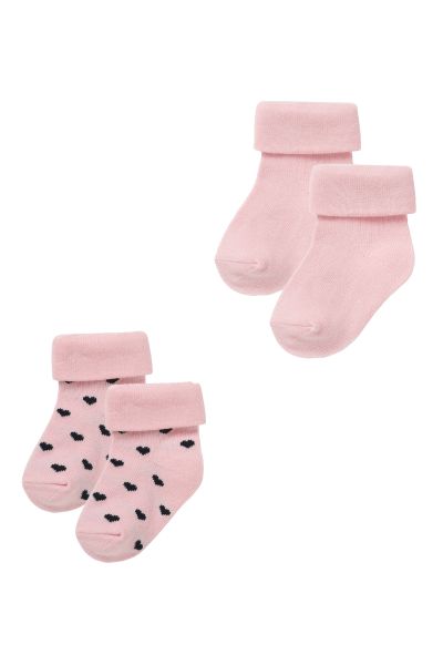 2pcs Set Baby Socks light rose