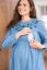 Preview: Tencel Maternity and Nursing Dress with Embroidery