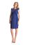 Preview: Maternity and Nursing Wrap Dress blue