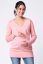 Preview: V-Neck Maternity and Nursing Sweater coral