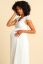 Preview: Maternity Wedding Dress with Lace Top and Pleats