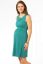 Preview: Sleeveless Maternity and Nursing Dress Dots turquoise