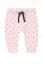 Preview: Organic Baby Trousers with Hearts Print light rose