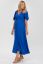 Preview: Festive Maternity Dress with Wingsleeves royal blue
