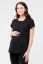 Preview: Maternity and Nursing Shirt Relaxed Fit black