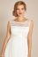 Preview: Maternity Wedding Dress with open Back Long