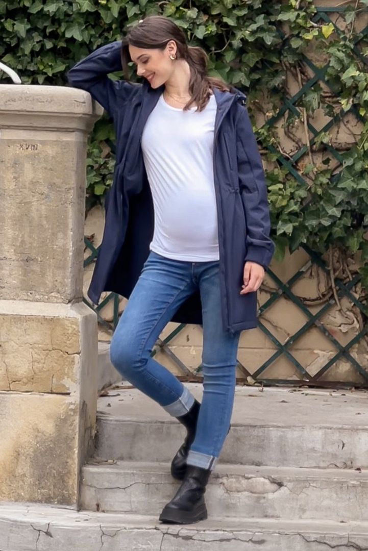 3 in 1 Maternity and Carrying Jacket navy