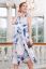 Vorschau: Midi Umstandskleid aus Seide mit Blumen Print
