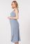 Preview: Maternity and Nursing Bodycon Ribbed Dress with Bow