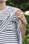Preview: Layered Maternity and Nursing Top Stripes white/black