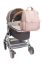 Preview: 3-in-1 Baby-Changing Backpack made of Faux Leather pink