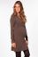 Preview: A-line maternity and nursing dress knit, brown