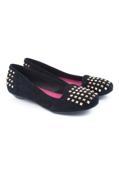 Studded Slippers black ShoeTherapy