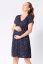 Preview: Maternity and Nursing Dress with Button Detail