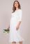 Preview: Maternity Wedding Midi Dress Ivory