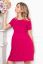 Preview: Short-Sleeved Maternity and Nursing Dress berry