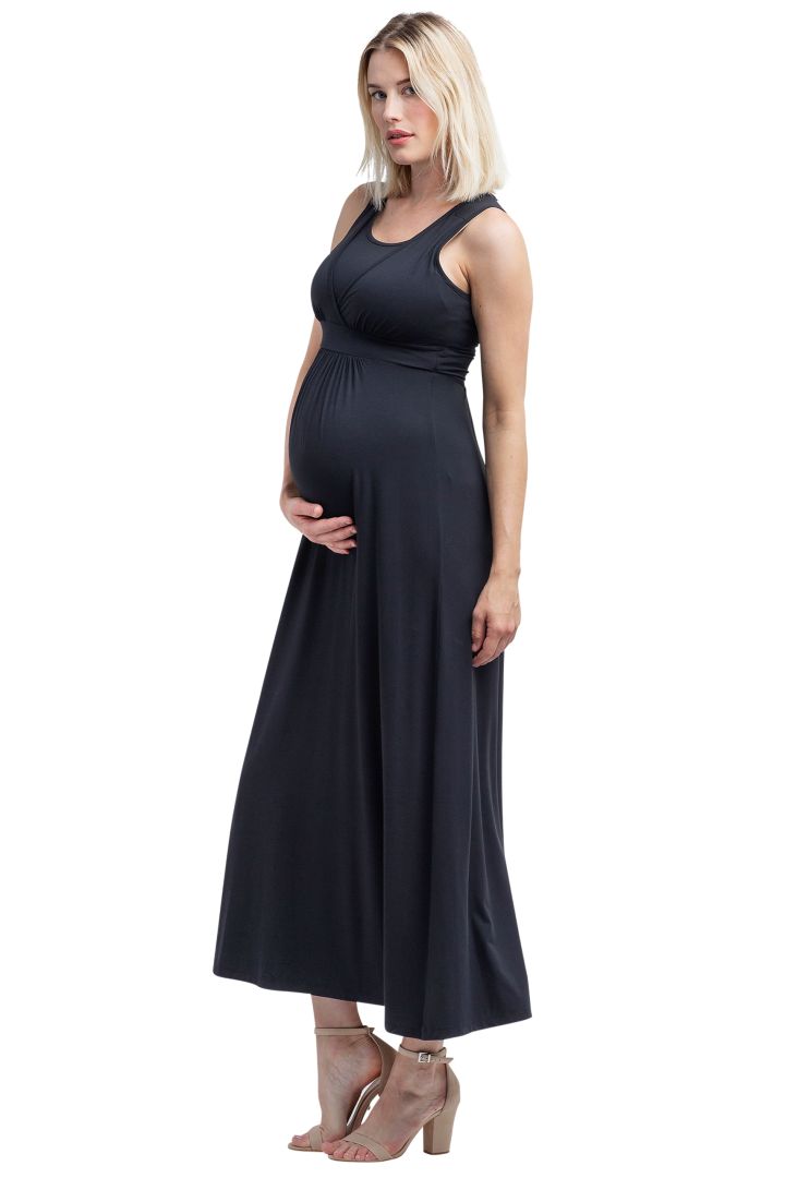 Maxi Maternity and Nursing Tank Dress