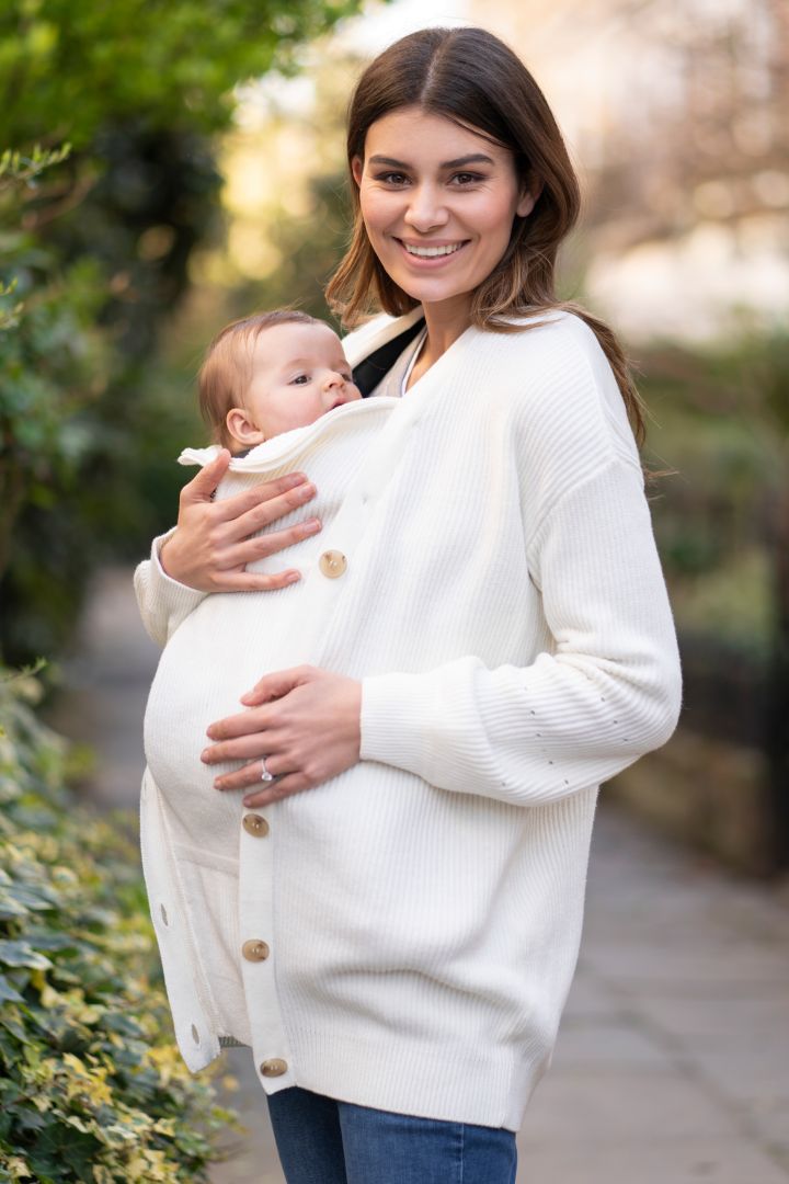 Maternity and Babywearing Cardigan