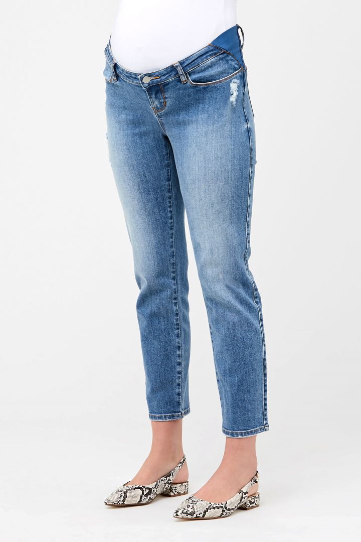 Maternity Jeans Distressed blue