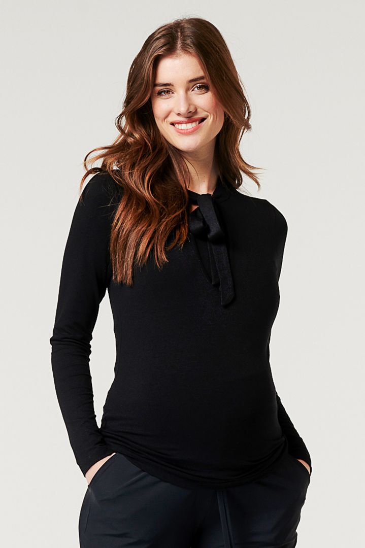 Maternity and Nursing Shirt with a Loop
