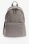 Preview: Luxe Baby-Changing Backpack Tumbled Leather grey