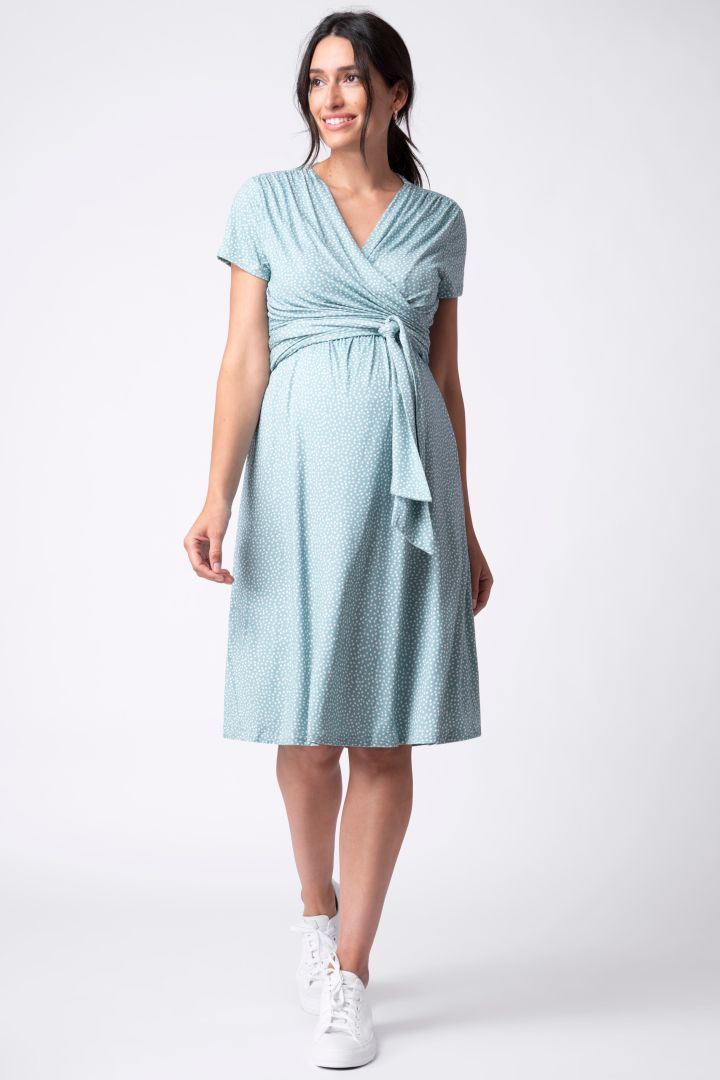 Wrap Maternity and Nursing Dress