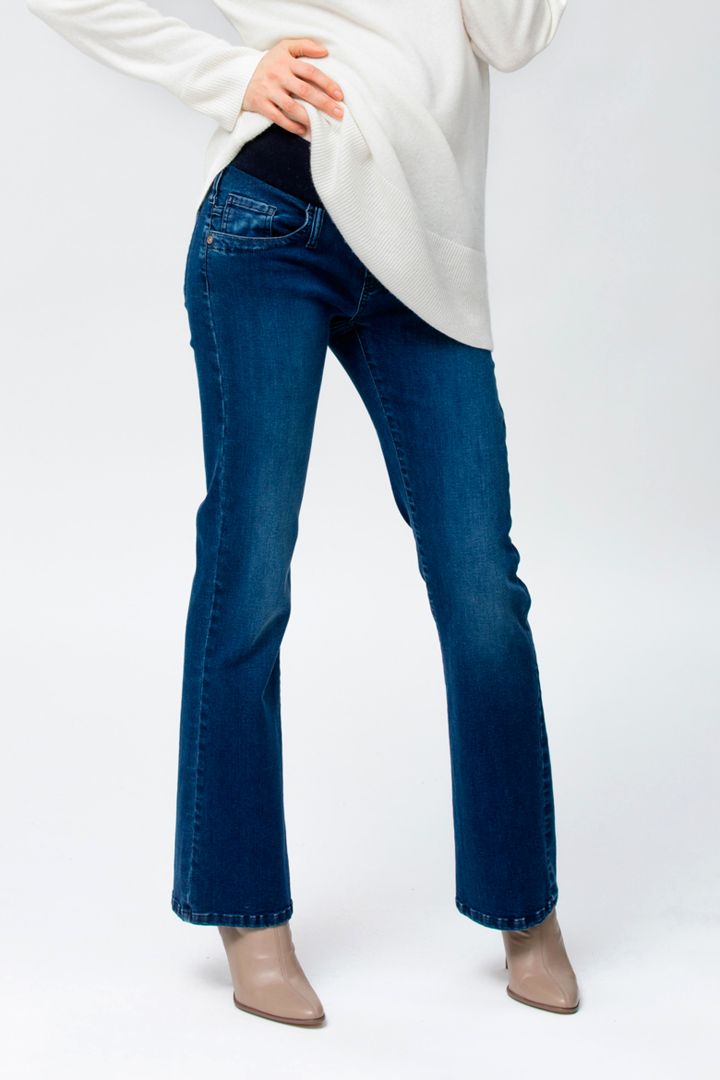 Luxe Maternity Jeans Bootcut dark wash