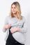 Preview: Crossover Nursing Sweater Grey Marl