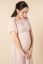Preview: Chiffon Maternity Dress with Flared Sleeves vintage rose