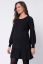 Preview: Maternity Knit Dress with Nursing Opening black