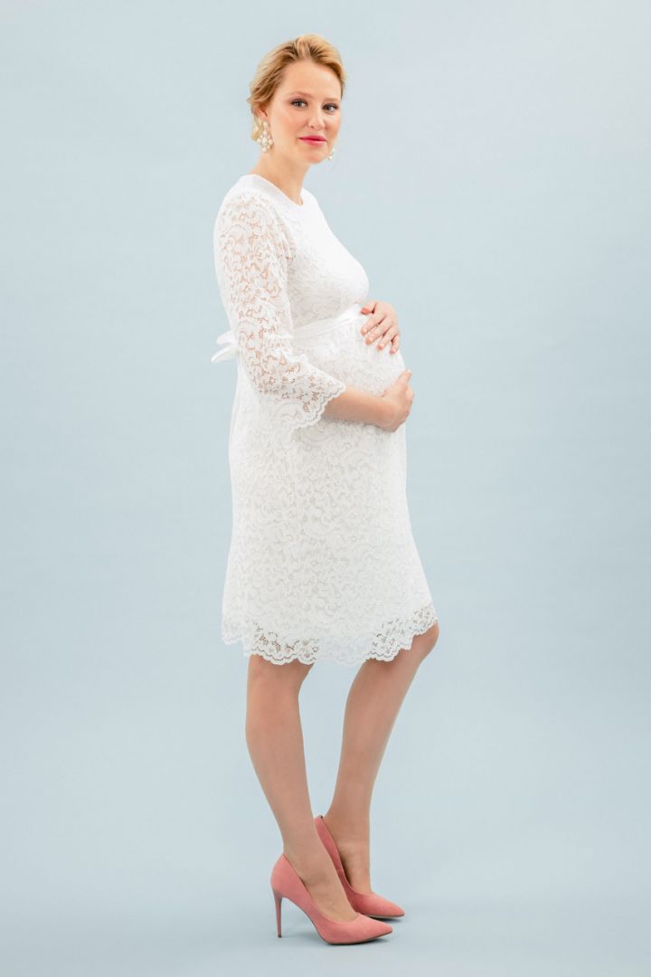 Maternity Wedding Dress Out of Lace