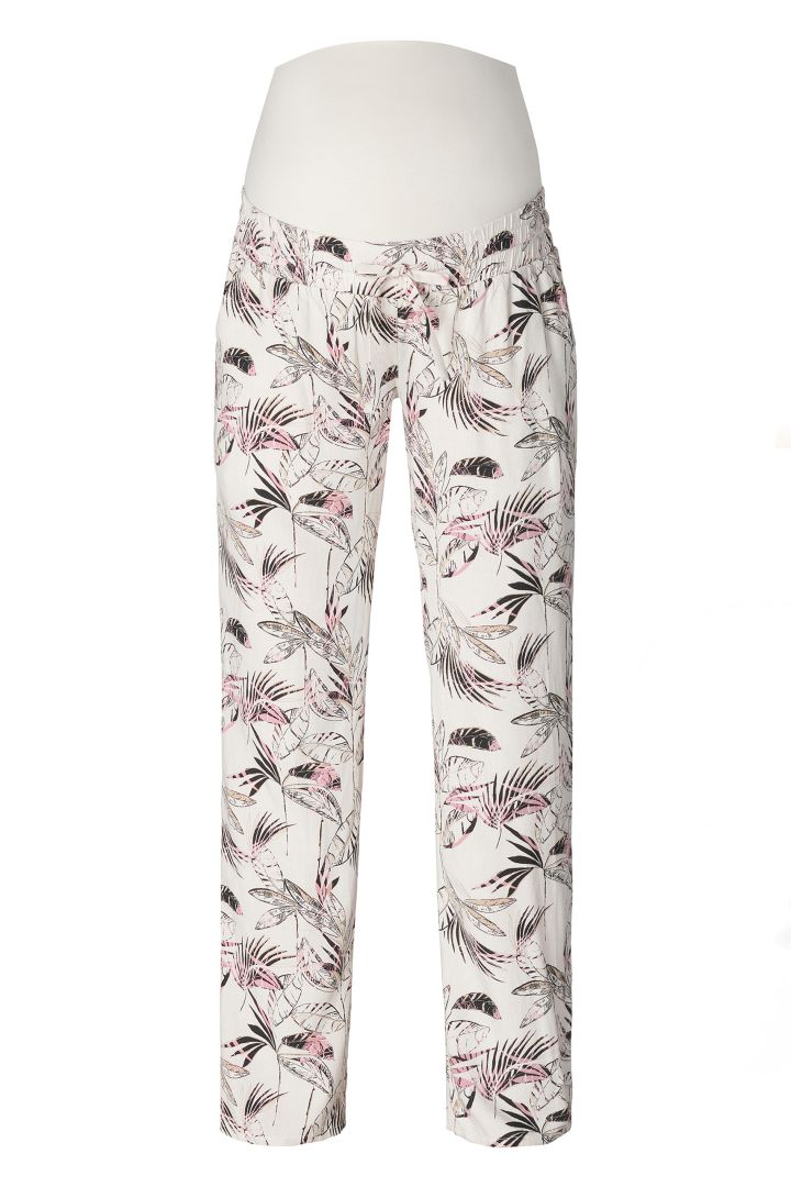 Maternity Trousers with Allover Print