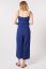 Preview: Maternity and Nursing Jumpsuit with Sash navy