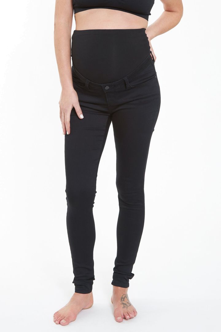Skinny Maternity Jeggings with top waistband