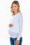 Preview: Ecovero Double Layer Maternity- and Nursing Shirt white