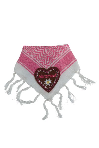 Traditional Sweetheart baby's neckerchief