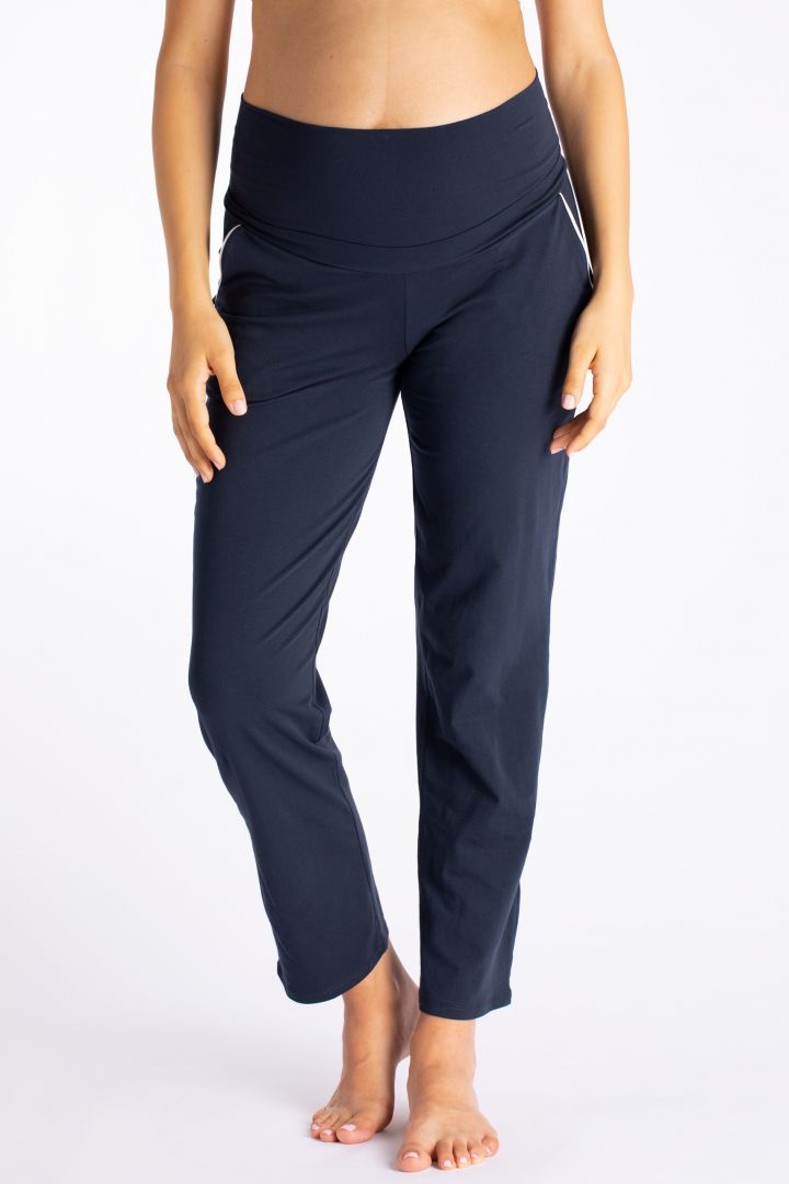 Lounge and Pyjama Maternity Trousers in Organic Cotton